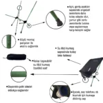 Platan Chair Ones-HP Yer Kaplamaz Hafif Katlanır Kamp Piknik Sandalyesi - Görsel 4
